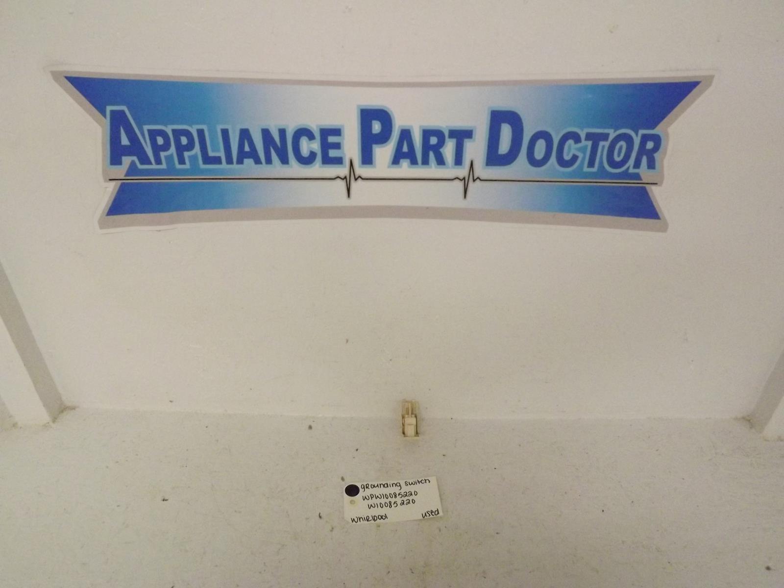 Whirlpool Washer WPW10085220 W10085220 Grounding Switch Used Whirlpool Washer WPW10085220 W10085220 Grounding Switch Used